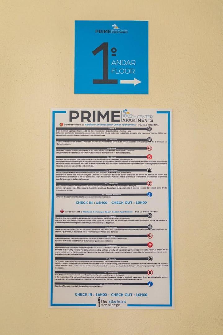 The Albufeira Concierge - Prime Beach Center L3 מראה חיצוני תמונה